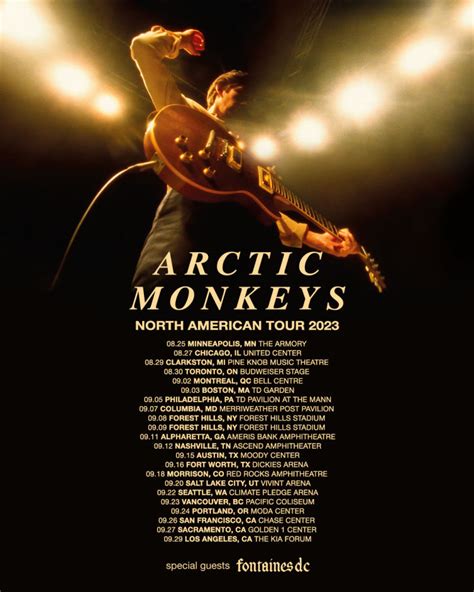 Arctic Monkeys: North American Tour in Austin at Moody Center