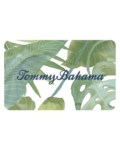 Tommy Bahama Virtual Gift Card