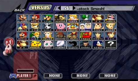 Somehow Smash 2 (Brawl mod) corrupted and Young Link and Pichu are now Mario and Donkey Kong ...