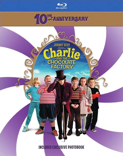 Charlie and the Chocolate Factory [10th Anniversary] [Blu-ray] [2005 ...