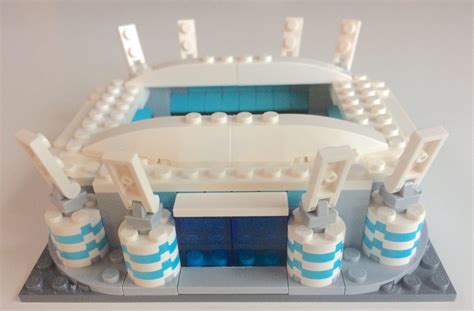 Mini Manchester City Etihad Stadium Custom Brick Set with