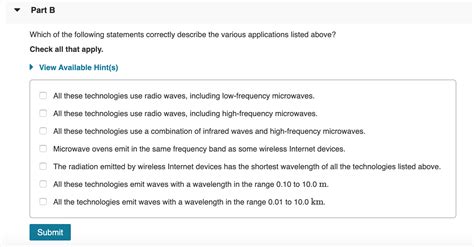 Which Are Uses of Electromagnetic Waves Check All That Apply