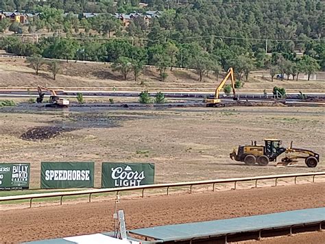 Flooding Damages Race Track at Ruidoso Downs, Last Two Races Cancelled ...