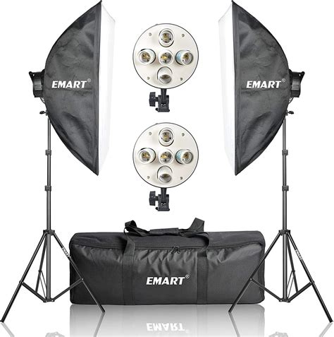 Best Emart Photography Softbox Lighting Kit, Photo Equipment Studio ...