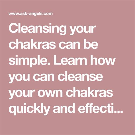 Chakra Cleansing - Made Simple in 2020 | Chakra cleanse, Chakra, Chakra ...