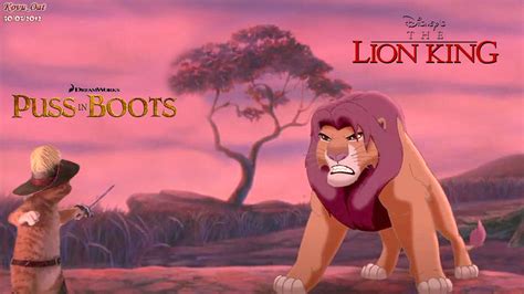 The Lion King Simba VS Puss in boots 2 - The Lion King Photo (30149169) - Fanpop