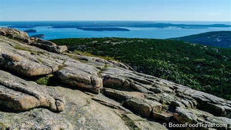 Early Morning at Cadillac Mountain in Acadia National Park - Booze ...