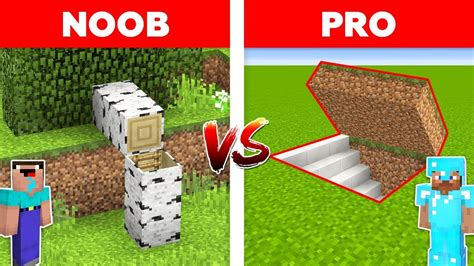 Minecraft NOOB vs PRO: HIDDEN BASE in Minecraft! - YouTube