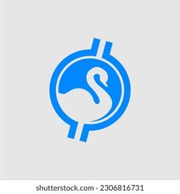 Swan Logo Sign Emblem Circle Vector Stock Vector (Royalty Free) 2306816731 | Shutterstock