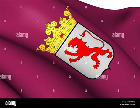 Flag of Leon Province Stock Photo - Alamy