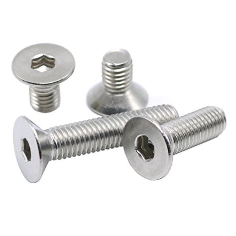 Allen Screws M8 Countersunk Head Hex Socket Flat Head Bolts 304 ...