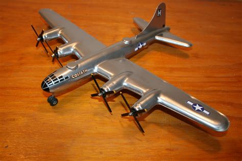 Rare KEMLINE Pressed Steel Toy Airplane of the Boeing B-29 ...