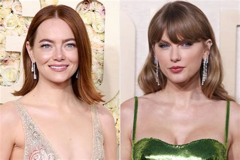 Emma Stone Jokes About Taylor Swift's Reaction to Her Golden Globe Win