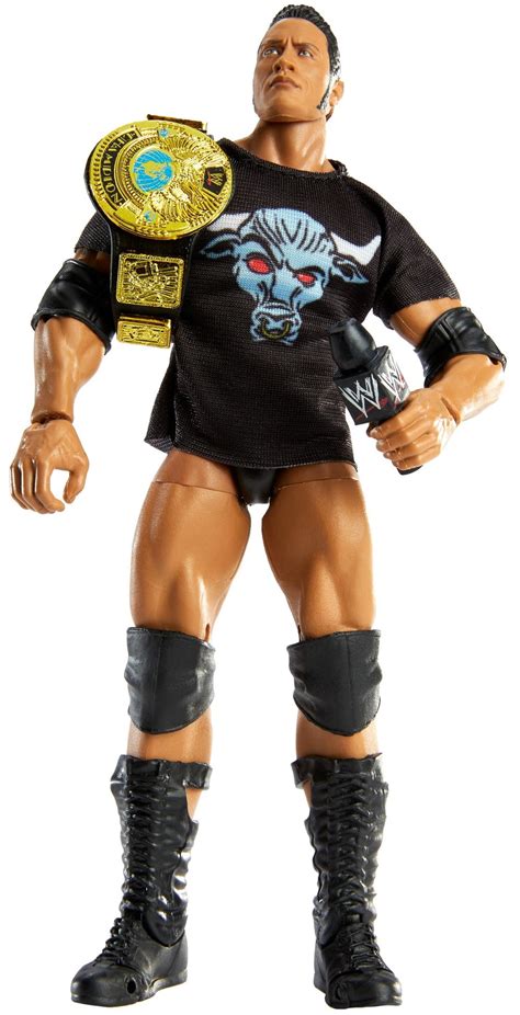 WWE The Rock Ultimate Edition Action Figure Set, 11 Pieces - Walmart.com