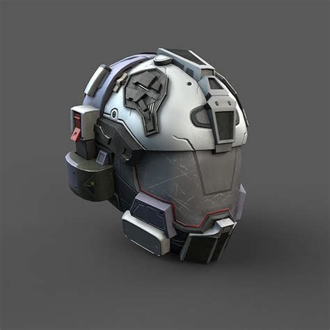 3D model Helmet scifi military 3d model space VR / AR / low-poly | CGTrader