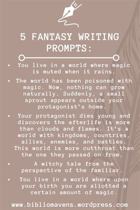 Five in one. | Writing inspiration prompts, Writing prompts fantasy ...