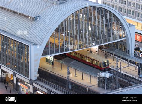 Aerial shot of Alexanderplatz Berlin Stock Photo - Alamy