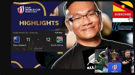 KKJTV VLOG | CONGRATULATIONS SOUTH AFRICA | SPRINGBOK | RUGBY WORLD CUP 2023 - YouTube