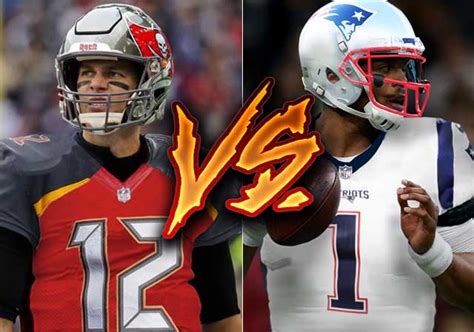 Fantasy Football QB Tom Brady v Cam Newton