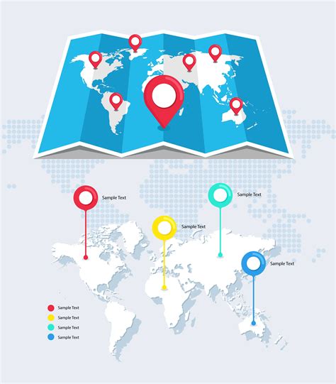 World Map Infographic Vector Art Png Infographic World Map Element | My XXX Hot Girl
