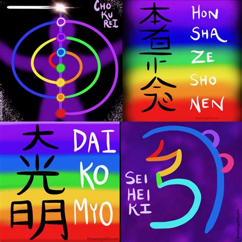 Cho Ku Rei Reiki Power Symbol, Explained - Drawings Of...