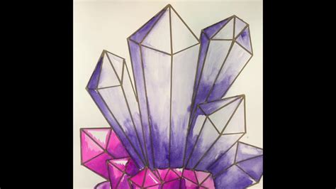 How To Draw A Crystal Cluster Sorry the model can t be displayed