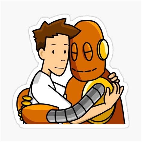 "Tim and Moby Timoby hugging fan art" Sticker for Sale by Ethereal ...