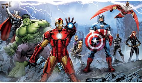 Avengers Cartoon Characters Wallpapers - Top Free Avengers Cartoon ...