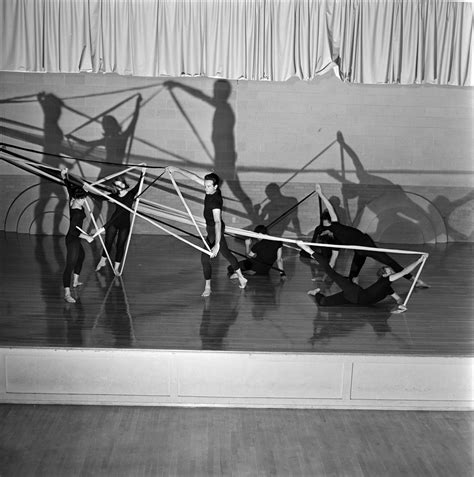 [Modern dance group shadow art] - UNT Digital Library