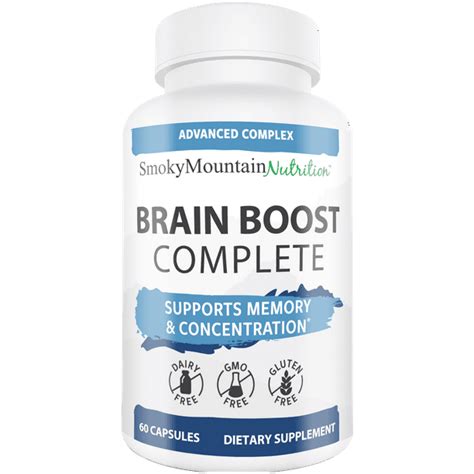 Brain Boost Complete - Brain, Memory and Focus Supplement*; Focus*, Concentration*, & Brain ...