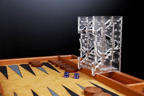 Transparent Baffle Box - KATGAMMON | Backgammon Equipment