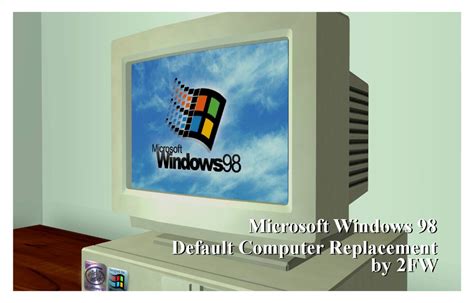 Windows 98 Default Computer Screen Replacement - Two Fingers Whiskey ...