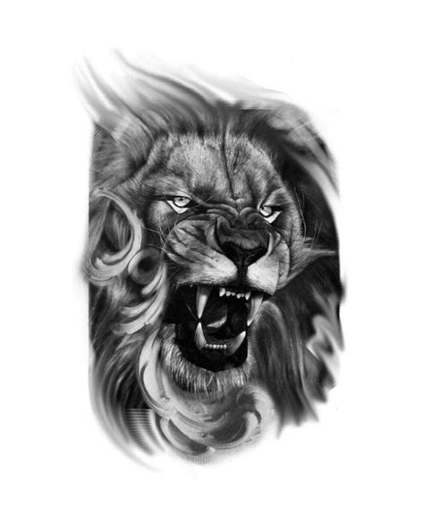 Aggregate more than 72 roaring lion tattoo sketch best - in.eteachers