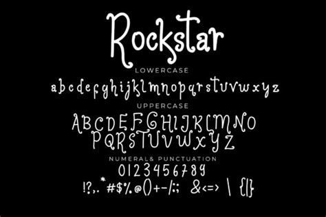 Rockstar Font - Font Canyon