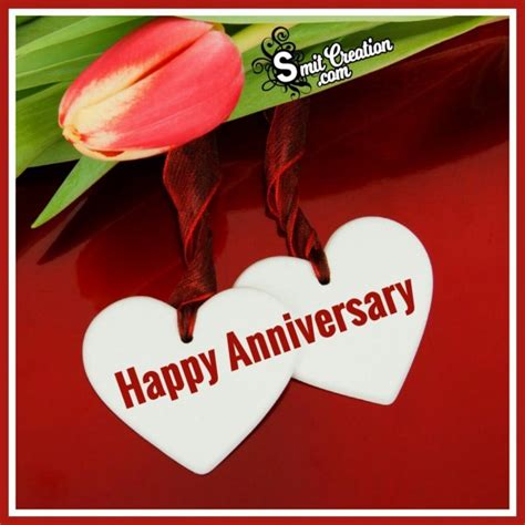 Happy Anniversary Two Hearts - SmitCreation.com