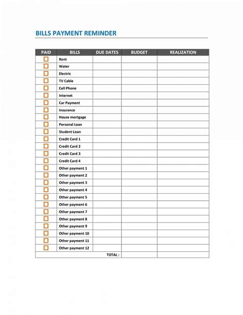 Loan Payment Schedule Template | Qualads