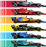 Formula Racing Cars 2023 T-Shirts sold by Efemena | SKU 41570660 | Printerval