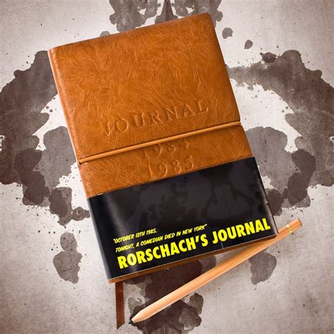 Rorschach – Journal: NOVEMBER 1, 1985: | Genius