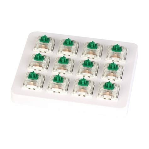 Keychron Green Gateron Switch with Holder Set 12Pcs/Set - Gadgets and More | Shoppe It