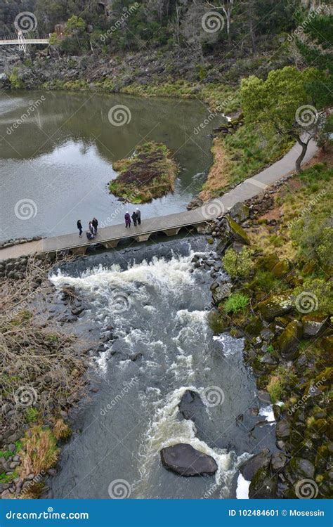 Cataract Gorge reserve editorial photo. Image of pool - 102484601