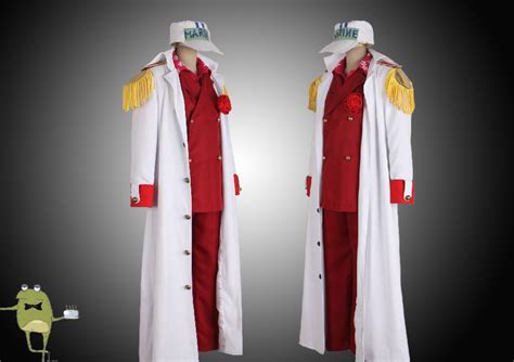 One Piece Admiral Akainu Sakazuki Cosplay Costume Marine Coat on Storenvy