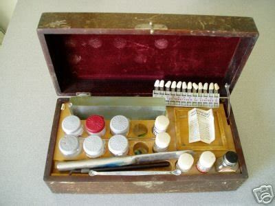 ANTIQUE DENTAL TOOTH ENAMEL REPAIR KIT | #38712093