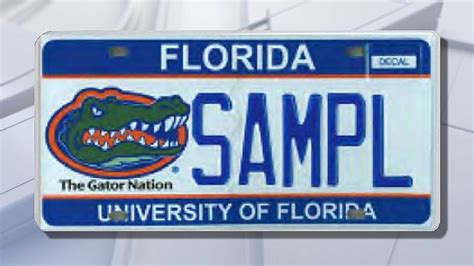 Here are the top 10 specialty plates in Florida based on 2020 sales ...