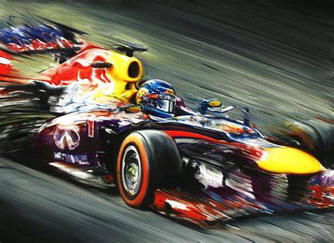 Sebastian Vettel Red Bull RB9 Formula 1 Car 2013 World Champion F1 ...