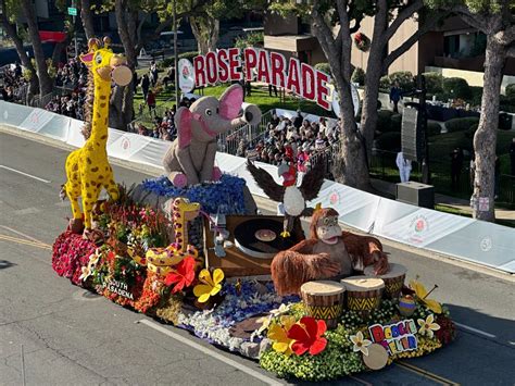 Viewing Rose Parade Floats 2025 - Norry Malynda