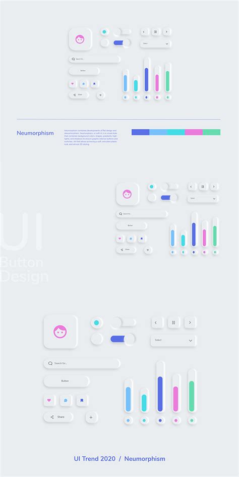 UI Design - Button Design :: Behance