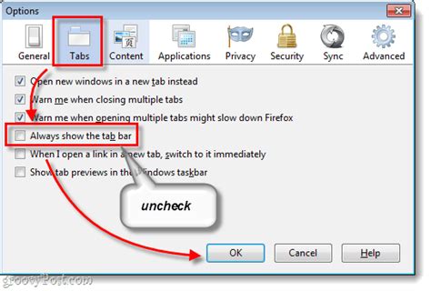 How to Make Firefox 4 Hide the Tab Bar When Not In Use