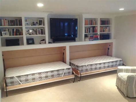 Create a Murphy bed | Cool Ideas | Pinterest | Murphy bed, Basements ...