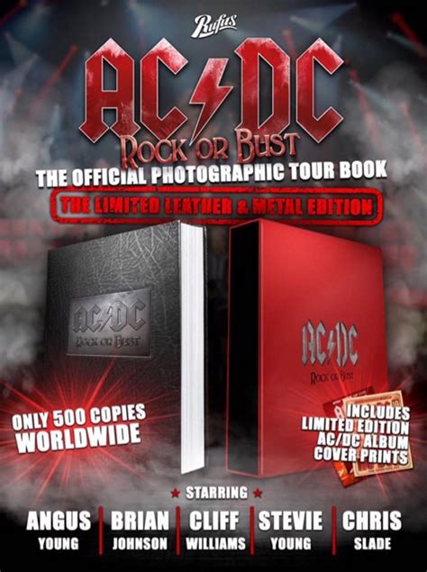 Ac/Dc: Official Trailer For 'Rock Or Bust: The Official Photographic Tour Book' - Blabbermouth.net