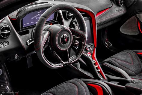 McLaren 720S Red - Interior factory - Carlex Design